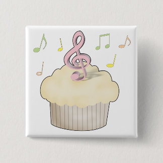 Macaron Carré 5 Cm Petit gâteau de musique