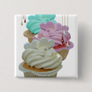 Macaron Carré 5 Cm Petits gâteaux avec Bling !