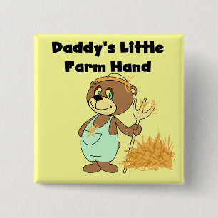 Macaron Carré 5 Cm Peu de T-shirts et cadeaux de main de la ferme du 