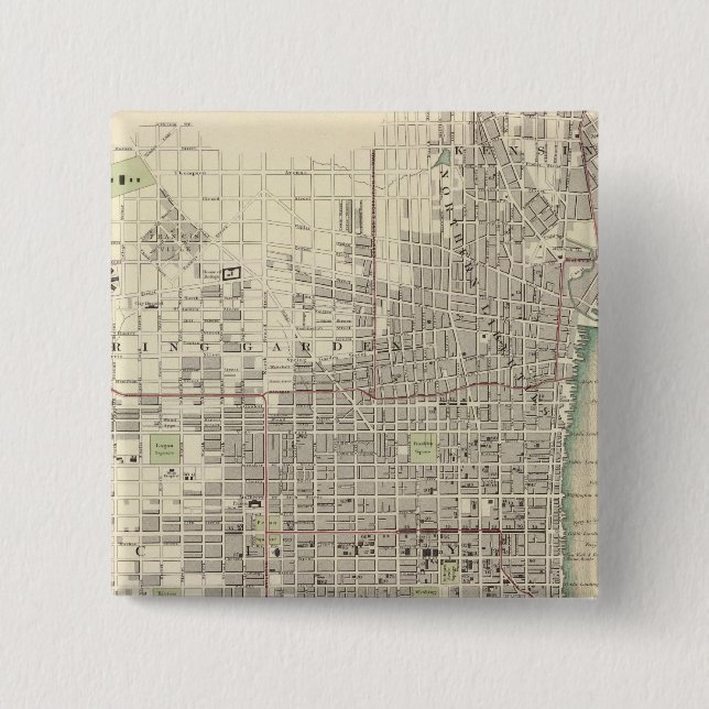 Macaron Carré 5 Cm Philadelphie 8 (Devant)