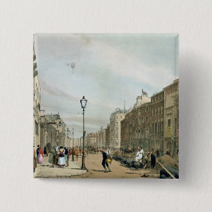 Macaron Carré 5 Cm Piccadilly du coin de la vieille rue en esclavage,