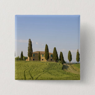 Macaron Carré 5 Cm Pienza, Val d'Orcia, province de Sienne, Toscane,