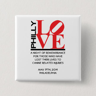 Macaron Carré 5 Cm Pin 2014 officiel de Philly