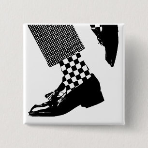 Macaron Carré 5 Cm Pin de Ska