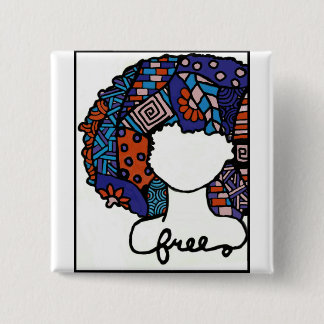 Macaron Carré 5 Cm Pin libre