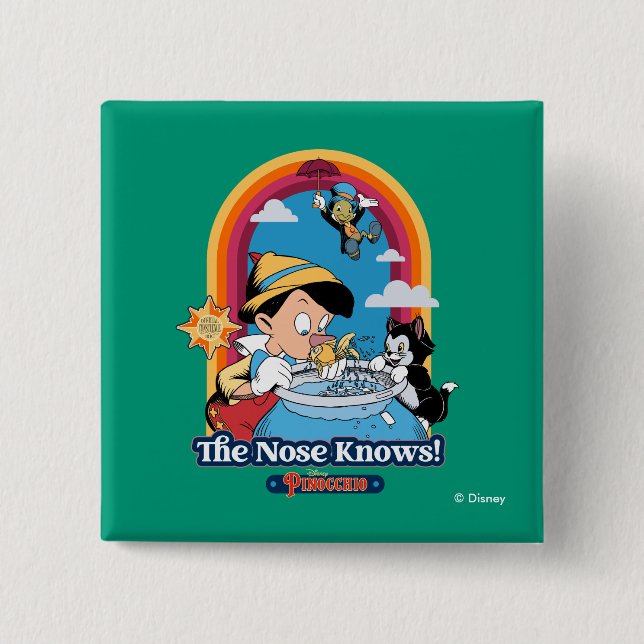 Macaron Carré 5 Cm Pinocchio | Le Nez Connaît (Devant)