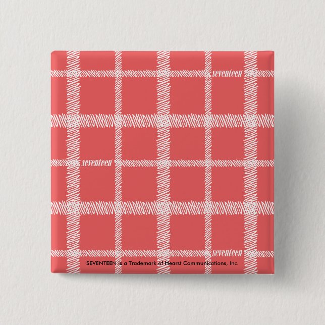 Macaron Carré 5 Cm Plaid LtPink (Devant)