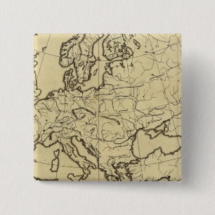 Macaron Carré 5 Cm Plan-cadre de l'Europe