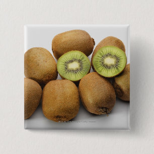 Macaron Carré 5 Cm Plan rapproché des kiwis