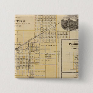Macaron Carré 5 Cm Plans de Newton, Prairie City