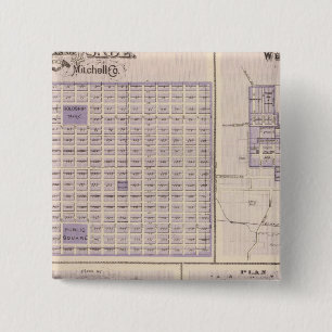 Macaron Carré 5 Cm Plans d'Osage, Union de l'Ouest