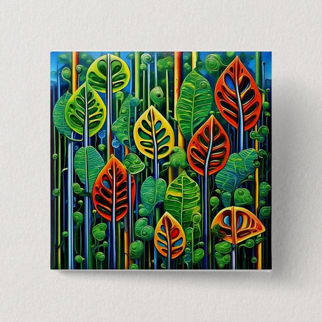 Macaron Carré 5 Cm Polyphilos 21 (Devant)