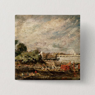 Macaron Carré 5 Cm Pont de John Constable Waterloo de Whiteh