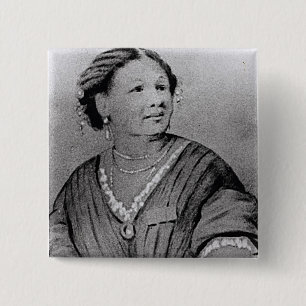 Macaron Carré 5 Cm Portrait de Mary Seacole