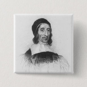Macaron Carré 5 Cm Portrait de Richard Baxter