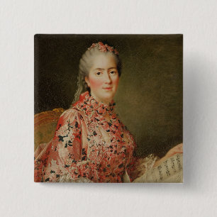 Macaron Carré 5 Cm Portrait de Victoire de la France