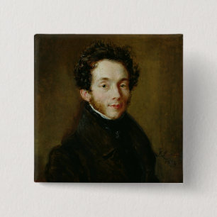 Macaron Carré 5 Cm Portrait de von de Karl Maria Friedrich Ernst