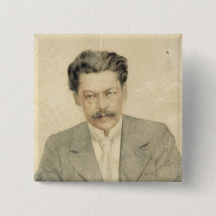 Macaron Carré 5 Cm Portrait du compositeur Anton Arensky
