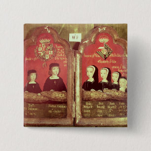 Macaron Carré 5 Cm Portraits