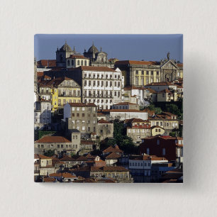 Macaron Carré 5 Cm Portugal, Porto (Porto). Maisons historiques et