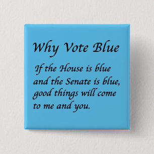 Macaron Carré 5 Cm Pourquoi voter bleu en 2024