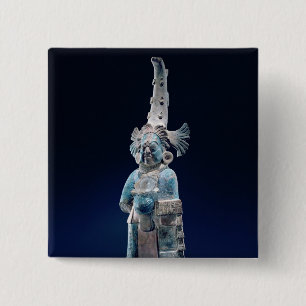 Macaron Carré 5 Cm Prêtre dans des robes longues cérémonieuses, î