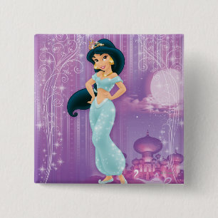 Macaron Carré 5 Cm Princesse Jasmine