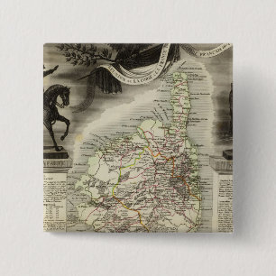 Macaron Carré 5 Cm Produits de héros locaux, paysages