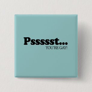 Macaron Carré 5 Cm Pssst… Vous êtes gais