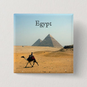 Macaron Carré 5 Cm pyramide des chameaux egypte