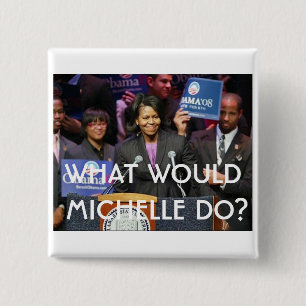 Macaron Carré 5 Cm Que Michelle ferait-elle ? - Customisé
