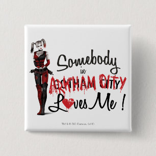 Macaron Carré 5 Cm Quelqu'un en AC m'aime - Harley