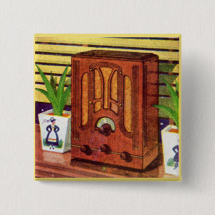 Macaron Carré 5 Cm Radio de la cathédrale 1937