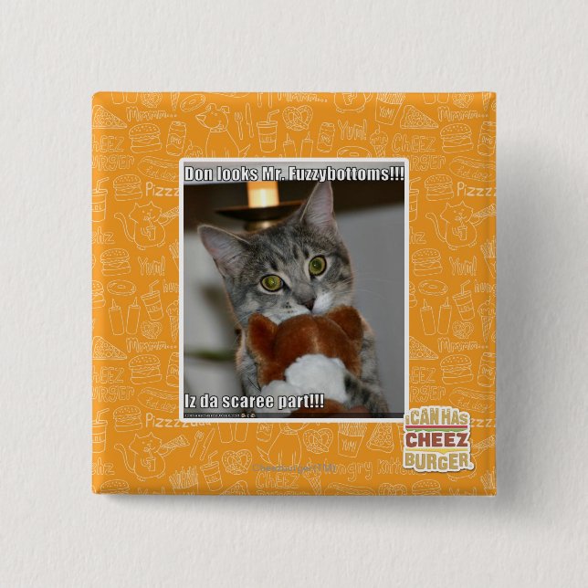 Macaron Carré 5 Cm Regards de Don (Devant)