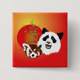 Macaron Carré 5 Cm Rencontre de Panda