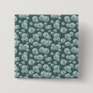 Macaron Carré 5 Cm Répétez les succulents de la Rosette de la Monnaie