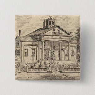 Macaron Carré 5 Cm Résidence de Mme EE Marsh, Brandon dans le Vermont