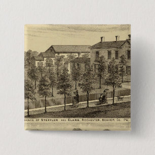 Macaron Carré 5 Cm Résidence de Steffler et Clark, Rochester