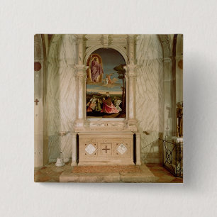 Macaron Carré 5 Cm Retable de St Christina