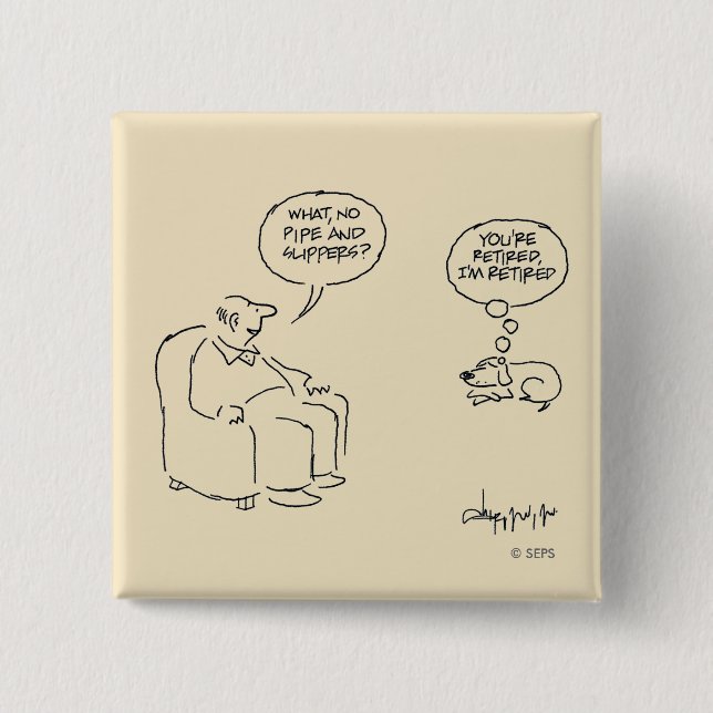 Macaron Carré 5 Cm Retiré (Devant)