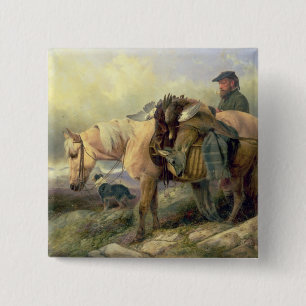 Macaron Carré 5 Cm Retournant de la colline, 1868