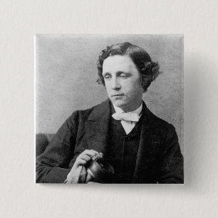 Macaron Carré 5 Cm Révérend Charles L. Dodgson 1863