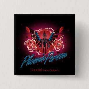 Macaron Carré 5 Cm RICK ET MORTY™   Phoenix