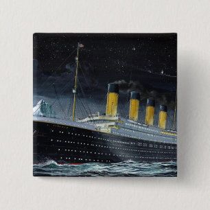 Macaron Carré 5 Cm RMS Titanic