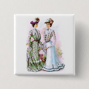 Macaron Carré 5 Cm Robes 1901 de cru