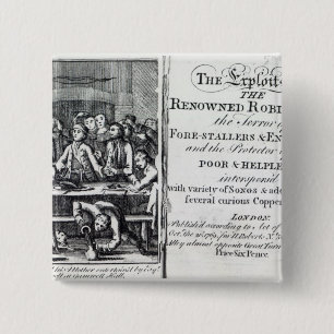 Macaron Carré 5 Cm Robin Hood et sa mère