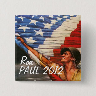Macaron Carré 5 Cm Ron Paul 2012