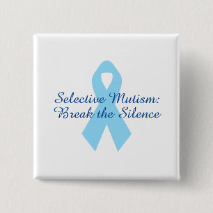 Macaron Carré 5 Cm Ruban Briser le Silence