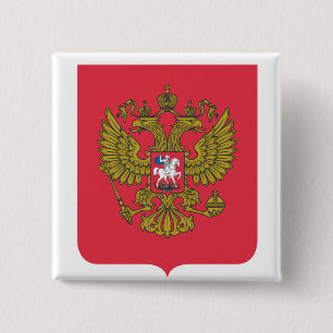 Macaron Carré 5 Cm Russian national emblem