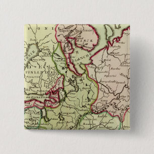 Macaron Carré 5 Cm Russie et Ukraine